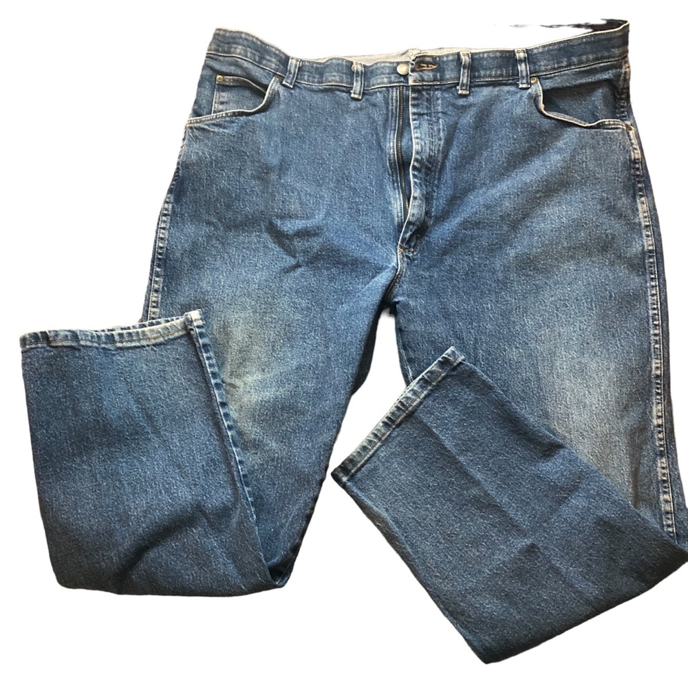WRANGLER Jeans Men’s Plus size 44X29 stretch waist 99% Cotton + Spandex